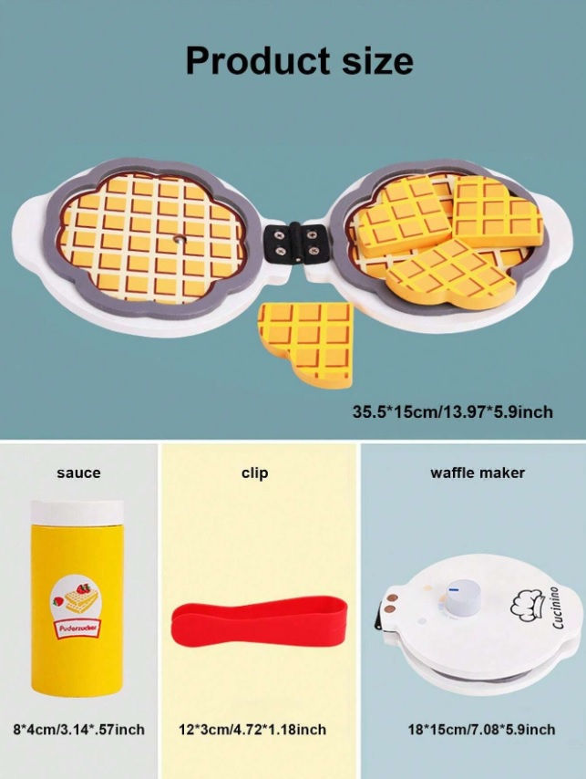 Miniatura: Máquina para Waffles en Madera