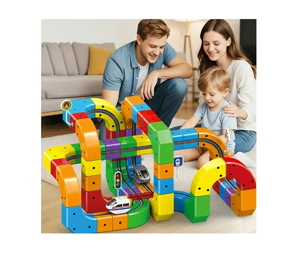 Miniatura: Trencito de tracción en rieles conectables