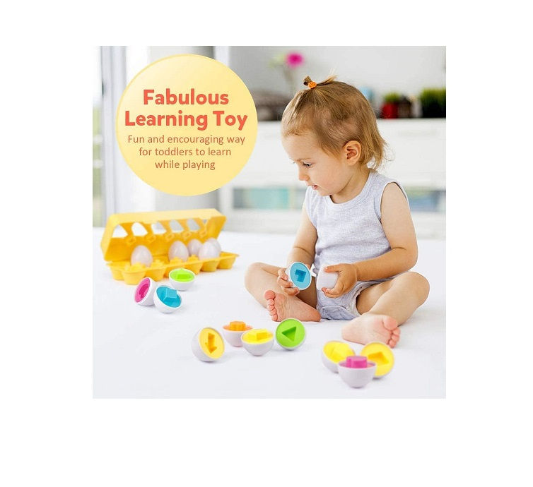 Miniatura: Caja de huevitos de formas