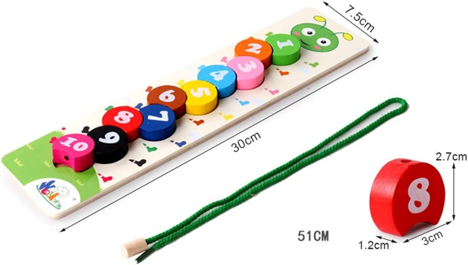 Miniatura: Juego Ensartar de Gusanito