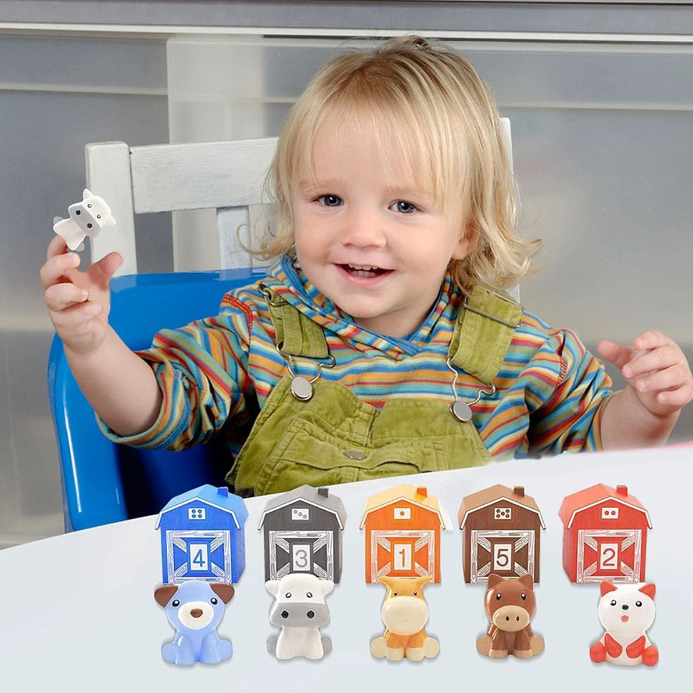 Miniatura: Juego de Peek-a-Boo de 5 animales