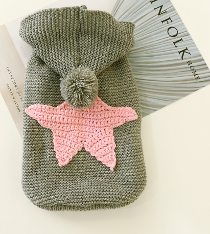 Thumbnail: Autumn Winter Sweater for Dogs and Cats with Stars