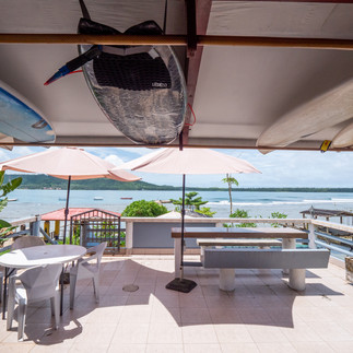 terrace and view
