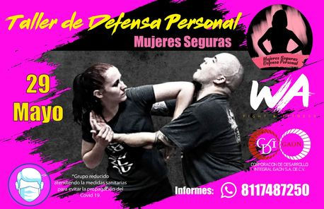 Taller de defensa personal, Mujeres seguras