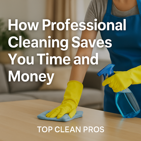 Woman Cleaning Table