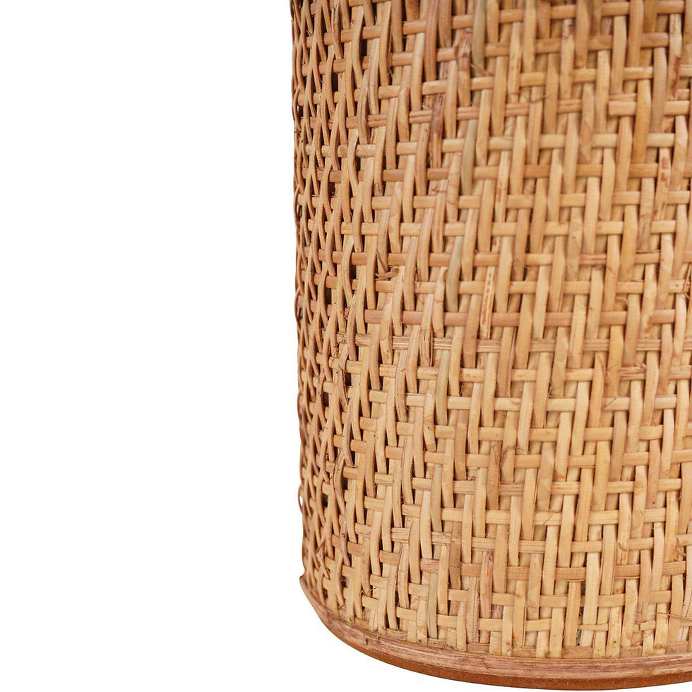 Thumbnail: Tall Rattan Gold Wine Cooler