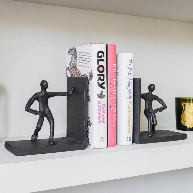 Thumbnail: Pushing Men Bookends
