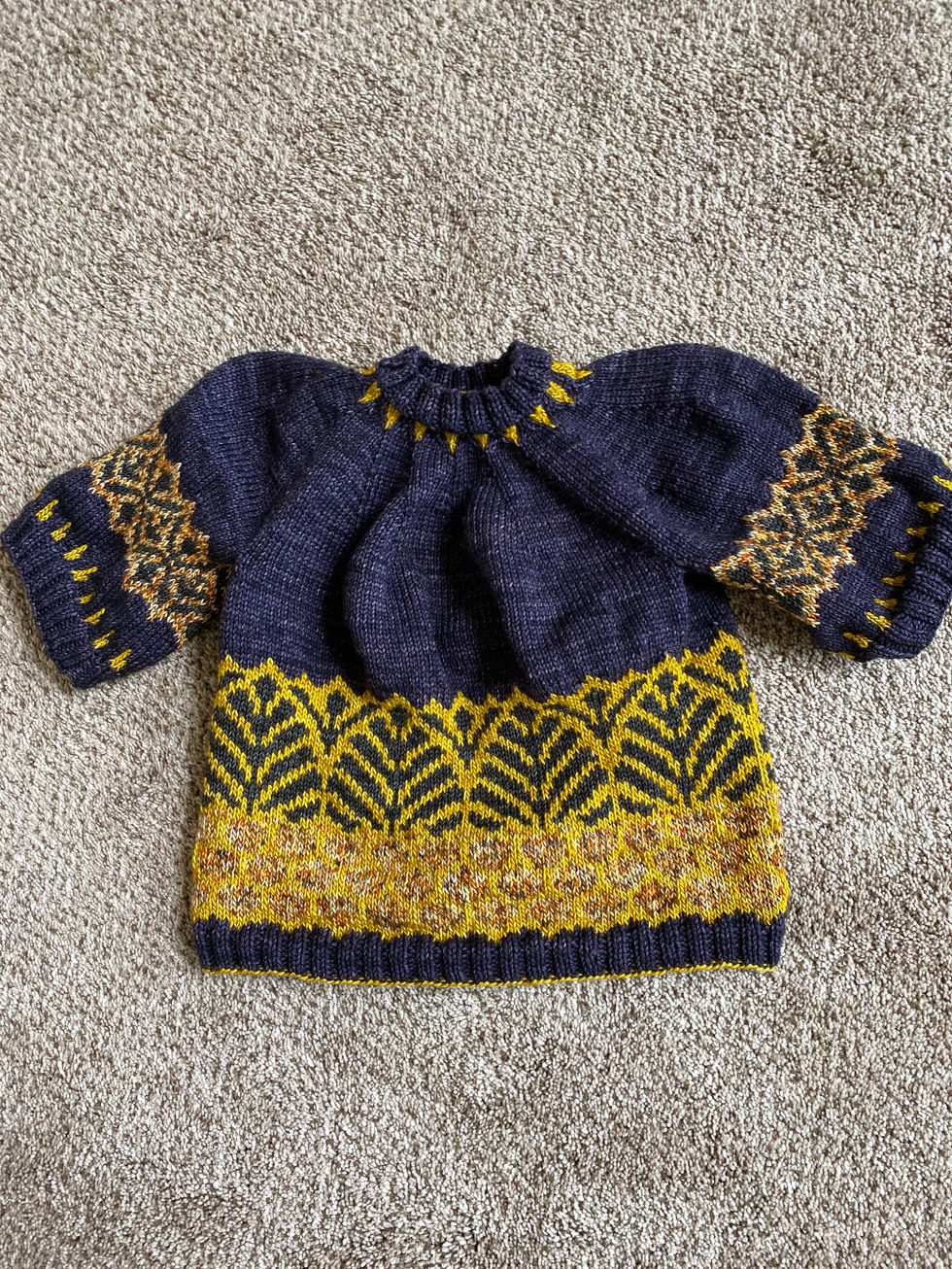 Finished sweater
