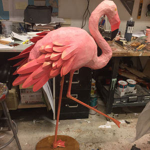 Flamingo Sculpture