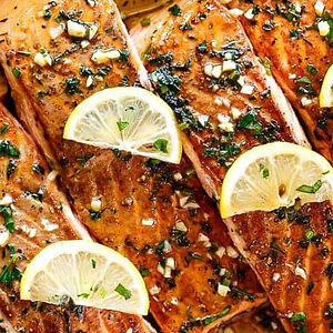Steak & Salmon