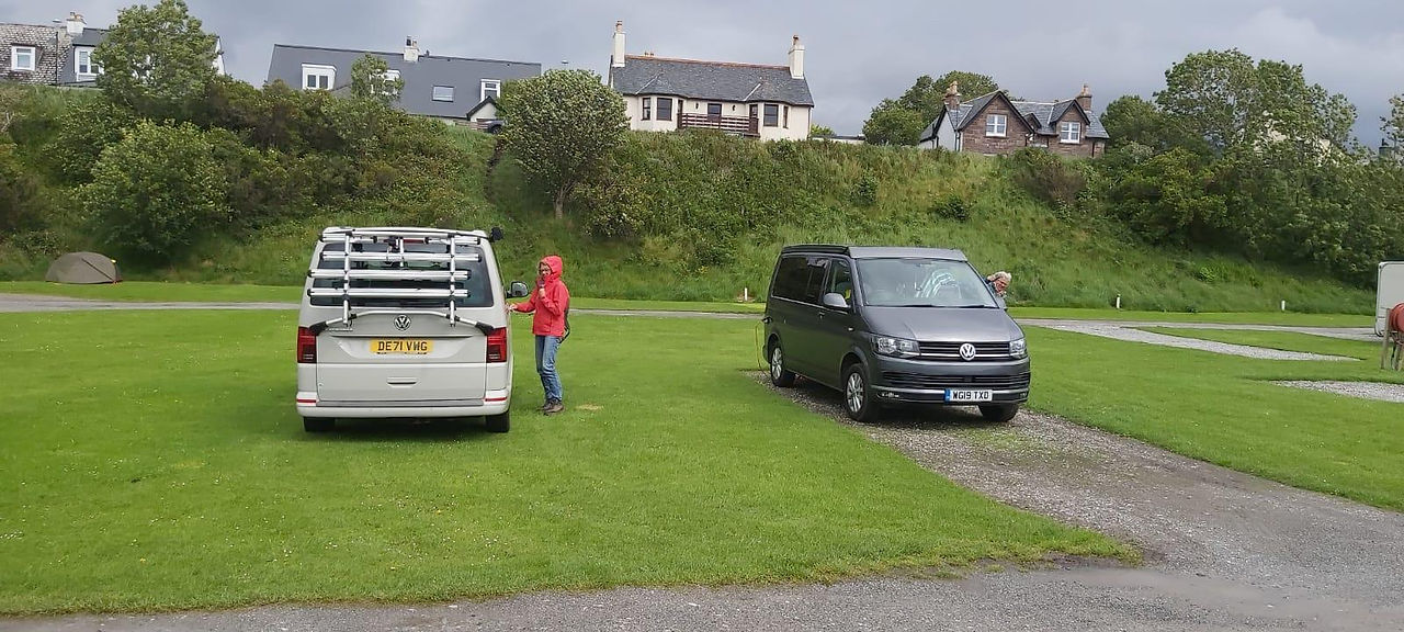 Campervan Islay and Harris in Scotland
