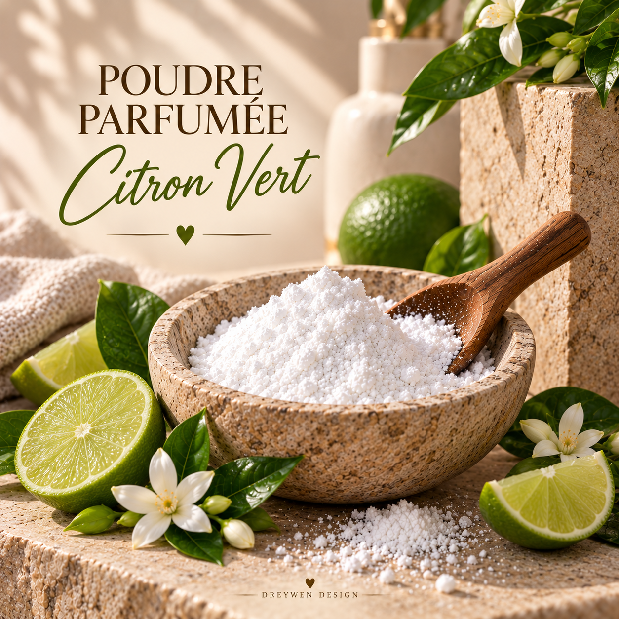 Poudre Parfumée Éclat de lime