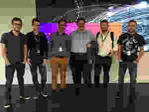 Marco Poli e equipe da Digte no Idexo