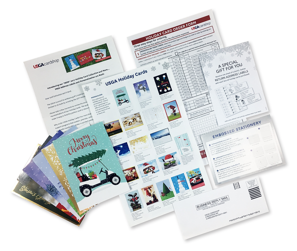 USGA Holiday Card Mailing
