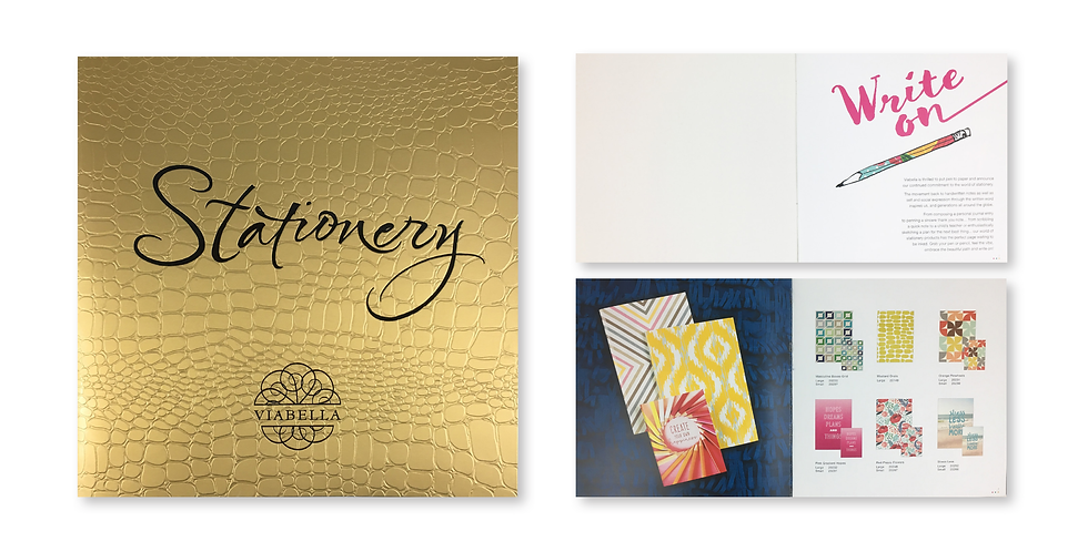 Viabella Stationery Catalog