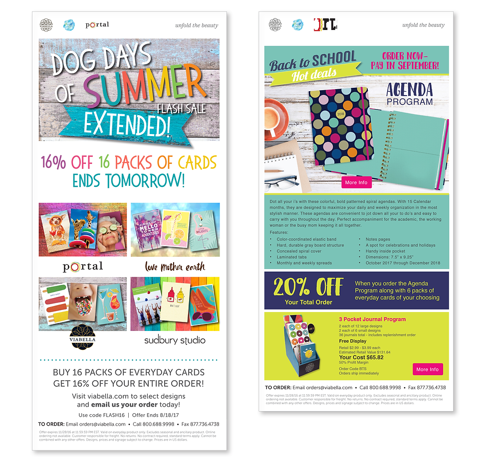 Viabella Email Examples