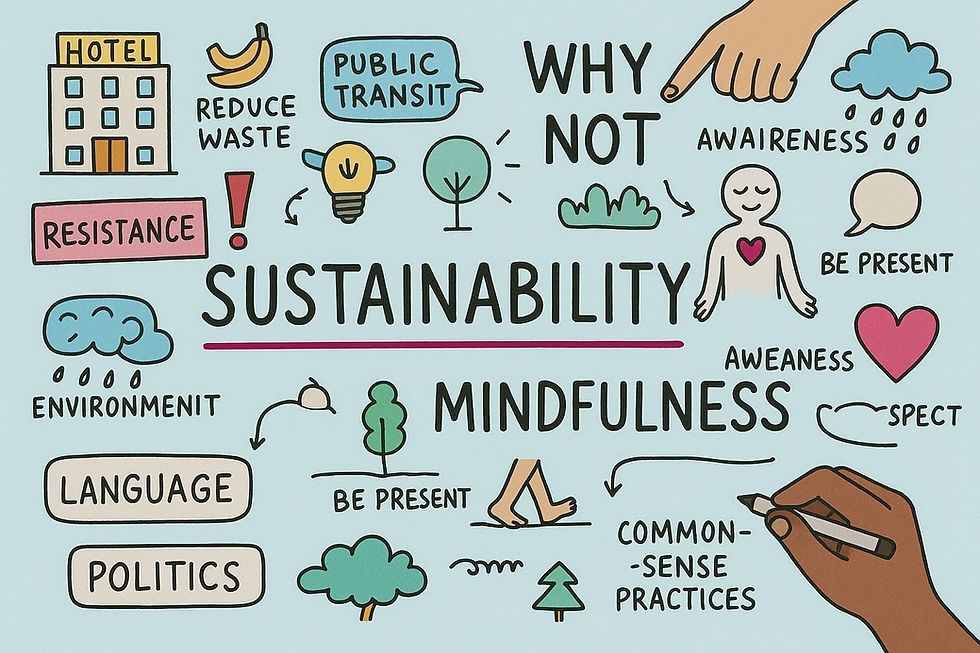 Mindfulness and Sustainability Should Be a Year-Round Commitment