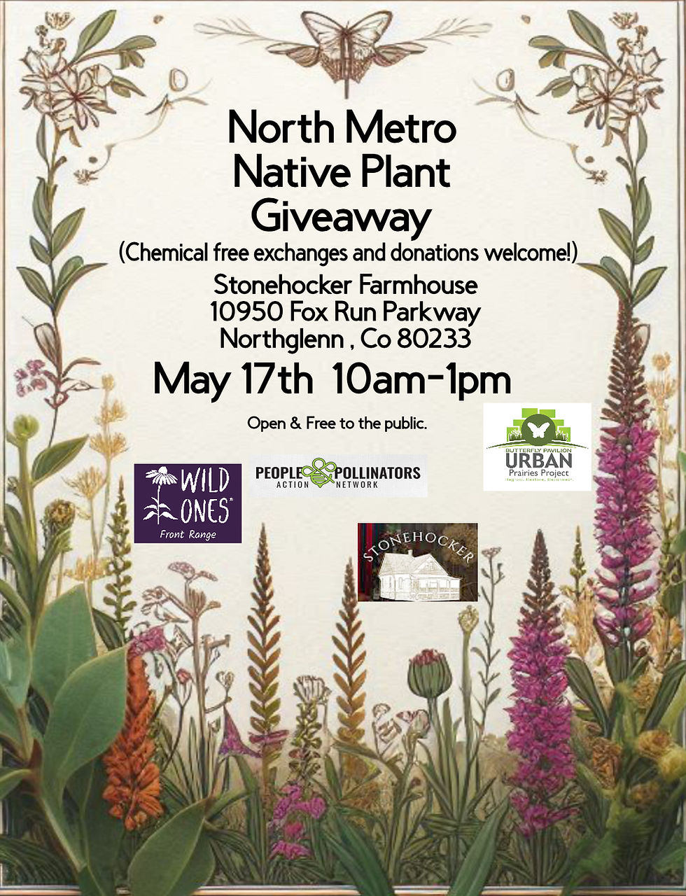 Northglenn's North Metro Native Plant Giveaway