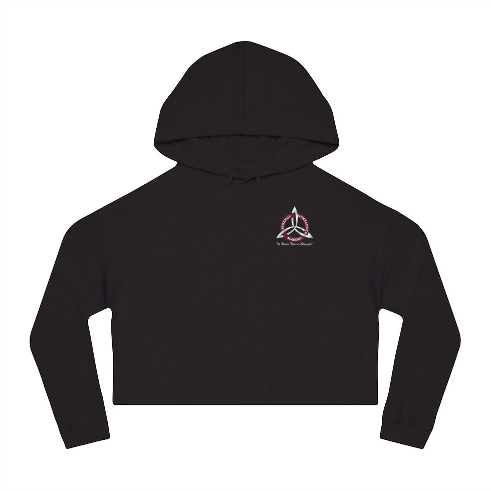 Thumbnail: Women’s Cropped Hooded Sweatshirt XS-Medium