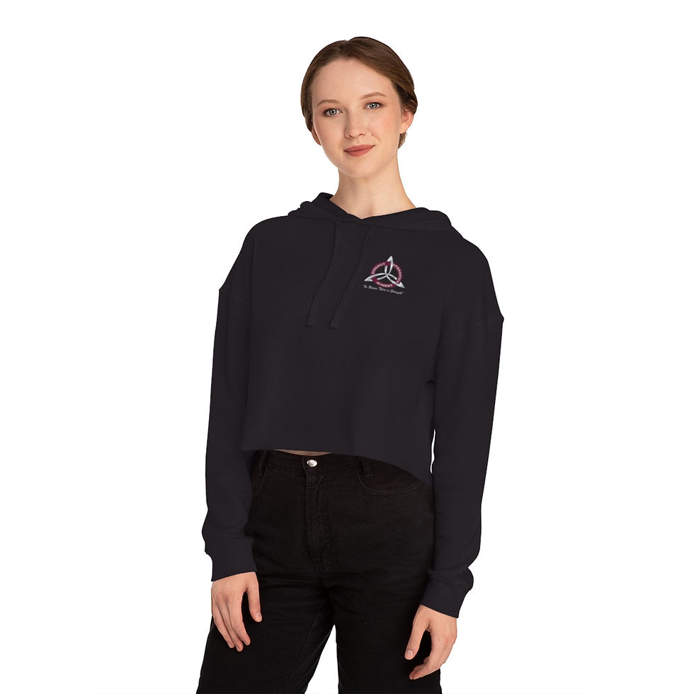 Thumbnail: Women’s Cropped Hooded Sweatshirt XS-Medium