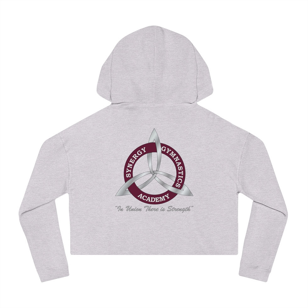 Thumbnail: Women’s Cropped Hooded Sweatshirt XS-Medium