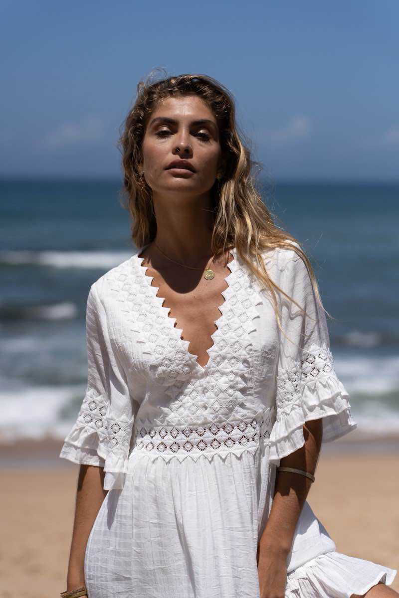 Pikkukuva: Tunikamekko Bohemian White