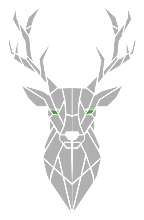 Celtic Wohnkabinen-Serie Logo (Hirsch)