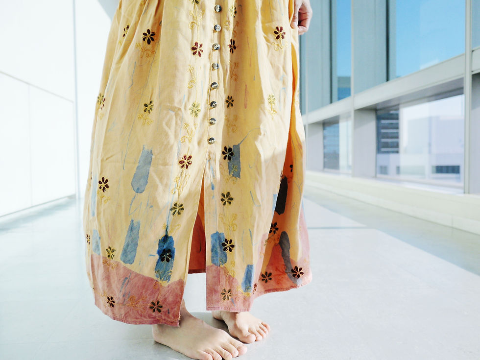 サムネイル： post-vintage2018ss dyed by nonco. pvOP004