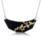 Rosewood Birds Necklace