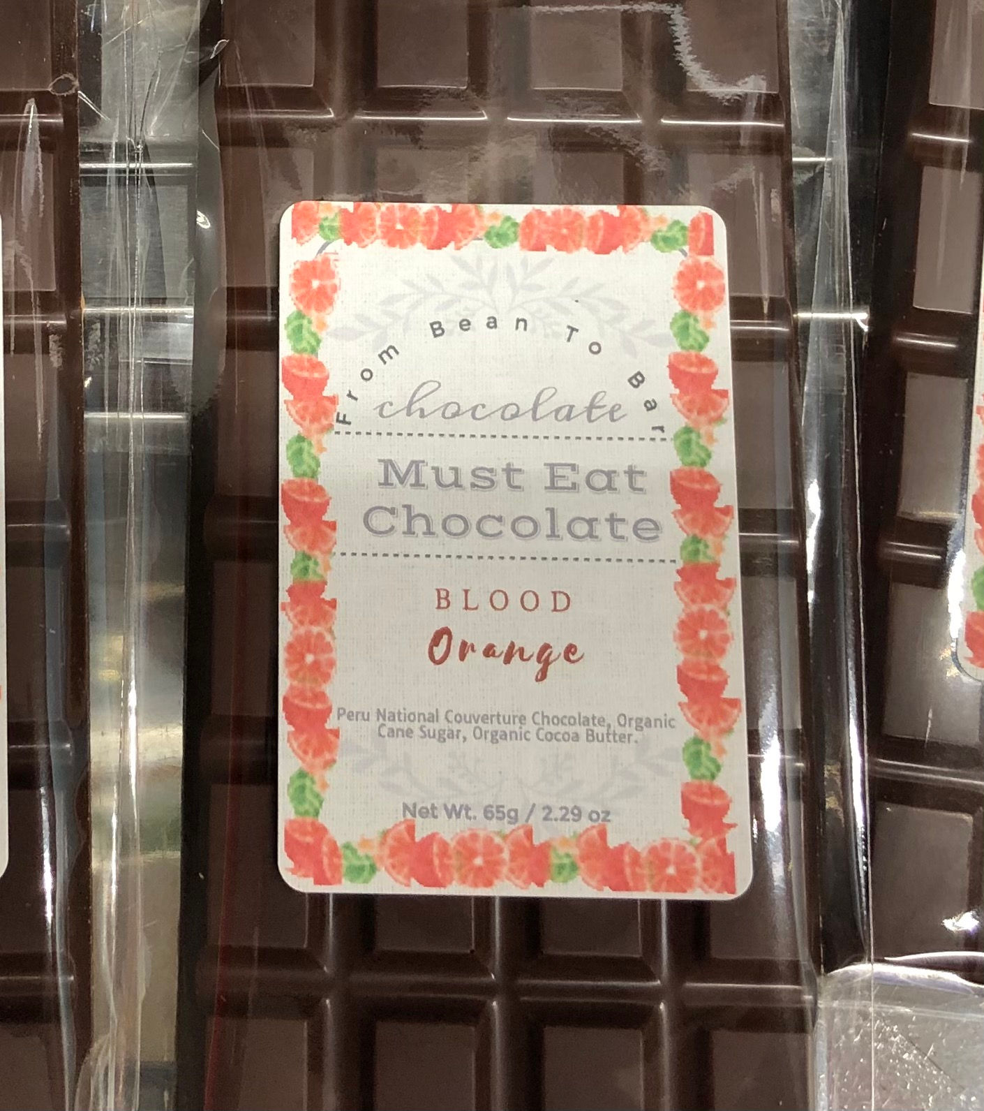 Blood Orange - 70% Dark Chocolate