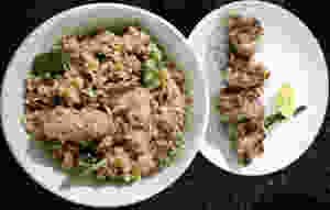 chicken kebab pulao recipe, chicken tikka pulao recipe, traditional indian recipe blog, mint chicken pulao recipe, whiskmixstir indian food blog, sheetal jandial
