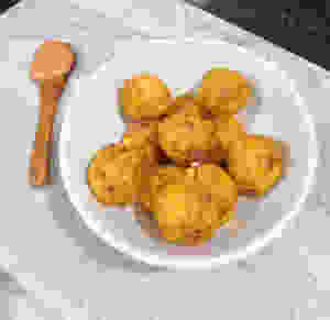 corn cheese balls recipe, corn cheese nuggets bites, thousand island dip, indian recipe blog, potato bites recipe, potato recipes, corn recipes, appetisers small plates recipe, food recipe blog whiskmixstir, sheetal jandial