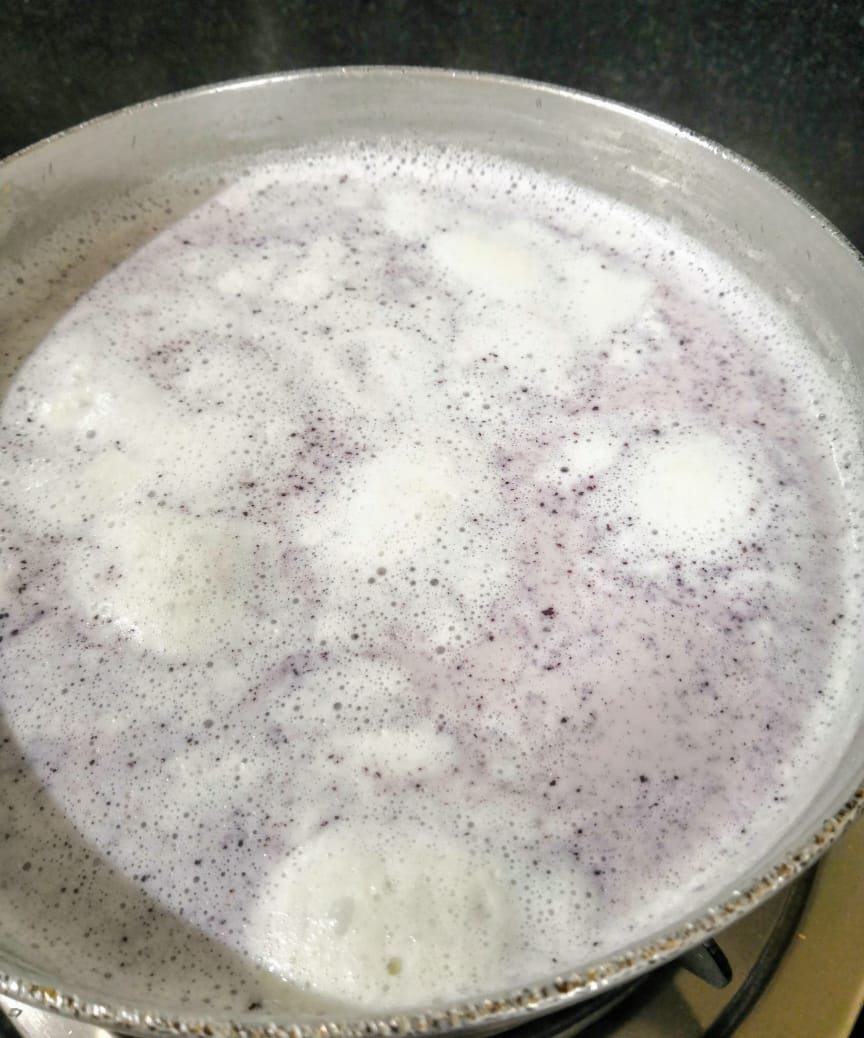 black rice phirni recipe, chak hao amubi recipe, rice pudding recipe, indian dessert recipes, simple indian recipes, traditional indian food recipe blog whiskmixstir, sheetal jandial