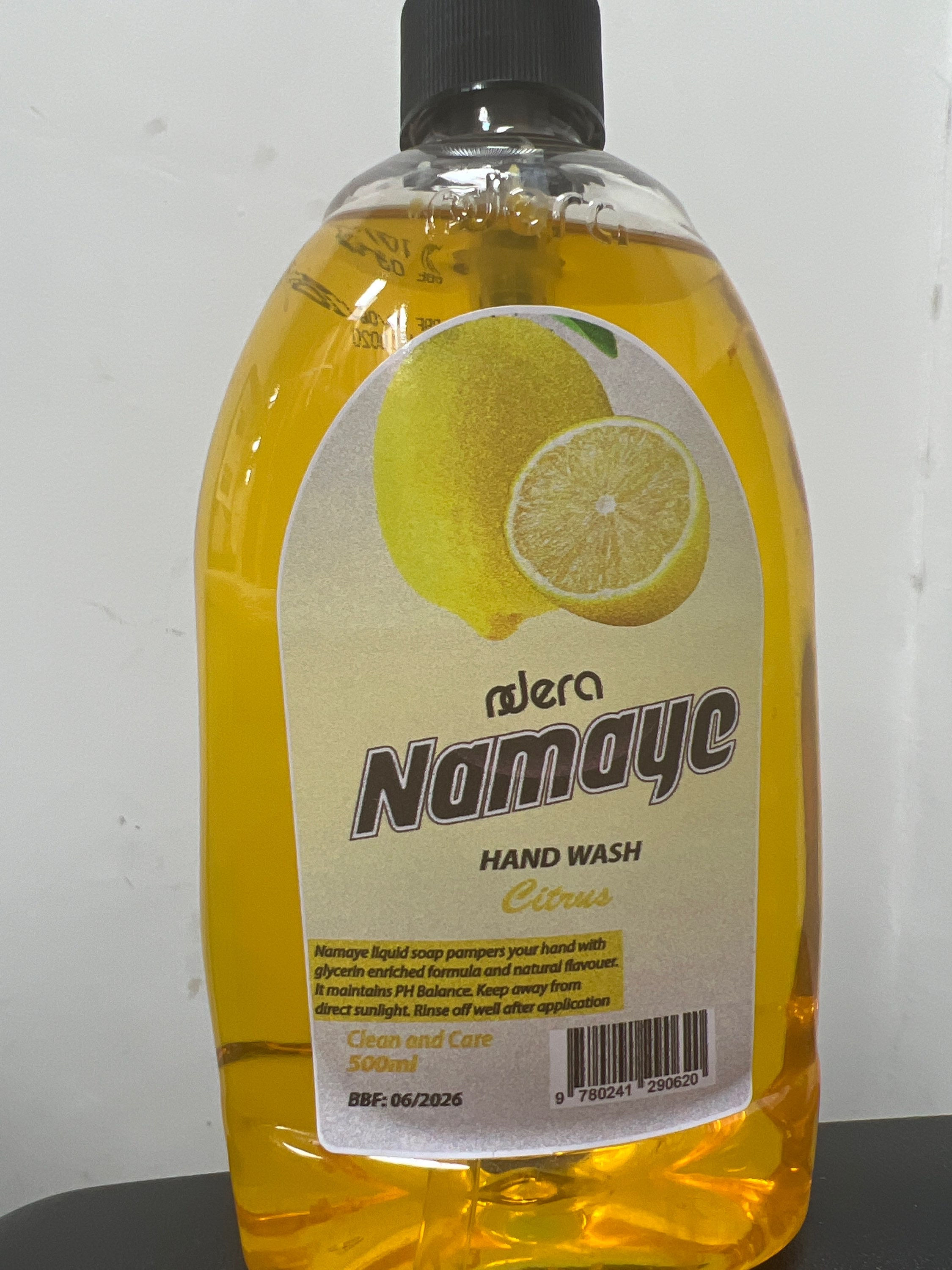 Namaye handwash citrus 500ml