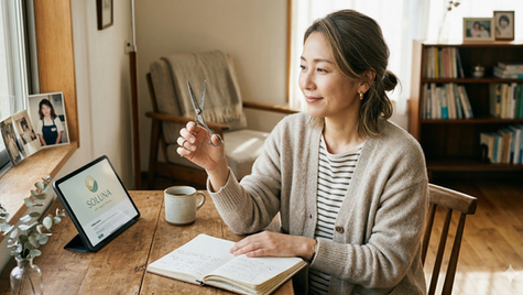 「今さら」が「今だから」に変わる。自信を失くした元美容学生が、SOLUNAで輝きを取り戻す理由。
