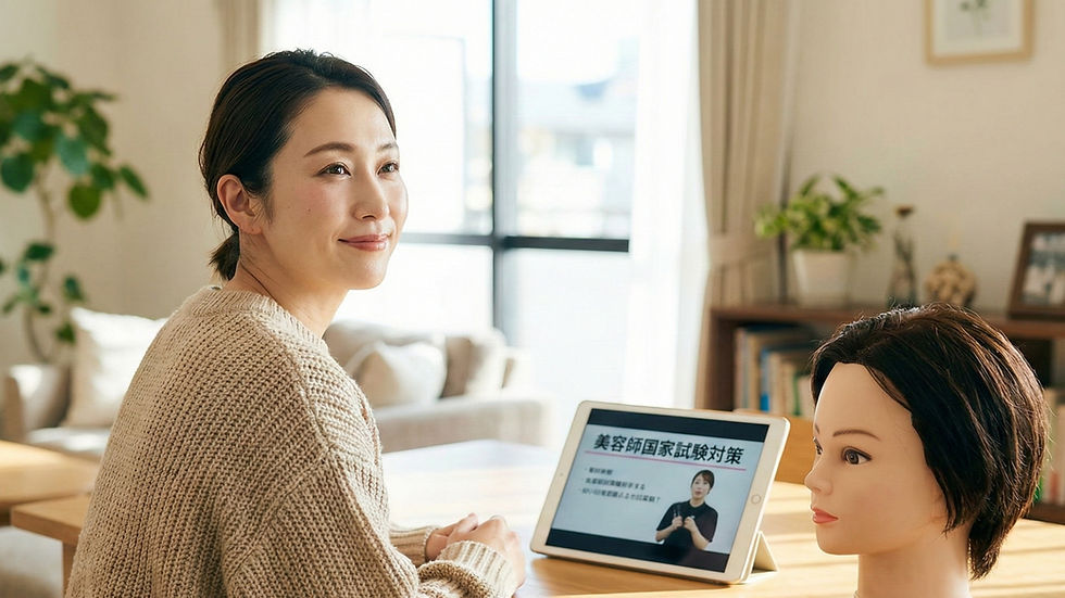 ブランクは“空白”じゃない。美容への想いを温めていた時間です。自宅で叶える、自信を取り戻す「第二の学び」