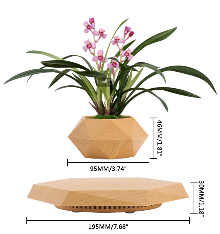 Küçük resim: MANYETİK LEVİTASYON SAKSI UÇAN VAZO