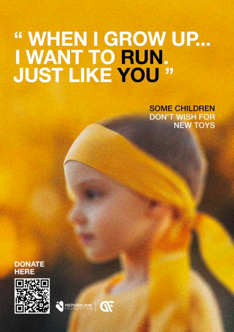 Destination Fitness and Nicholas Zoe Foundation join forces to ‘Move for Hope’ this Gold September