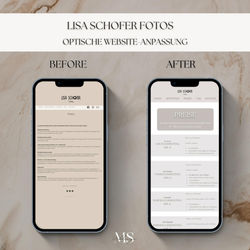 Before - After - Lisa Schofer Fotos