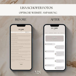 Before - After - Lisa Schofer Fotos