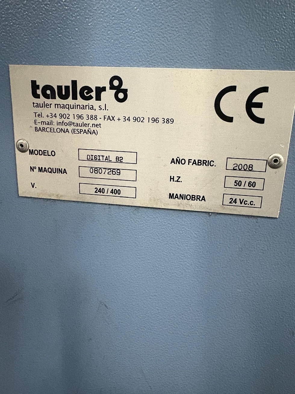 Thumbnail: Tauler Laminating Machine
