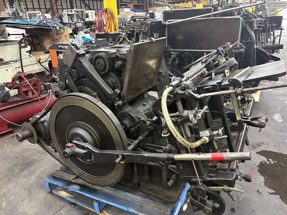 Thumbnail: Heidelberg GT Platen S/N 52818E