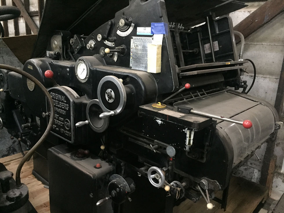 HEIDELBERG KORA Black, Short box S/N 333 539