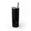 Thumbnail: 20oz Skinny Tumbler with Straw - 'Healthy Hair Starts With Hydration' 