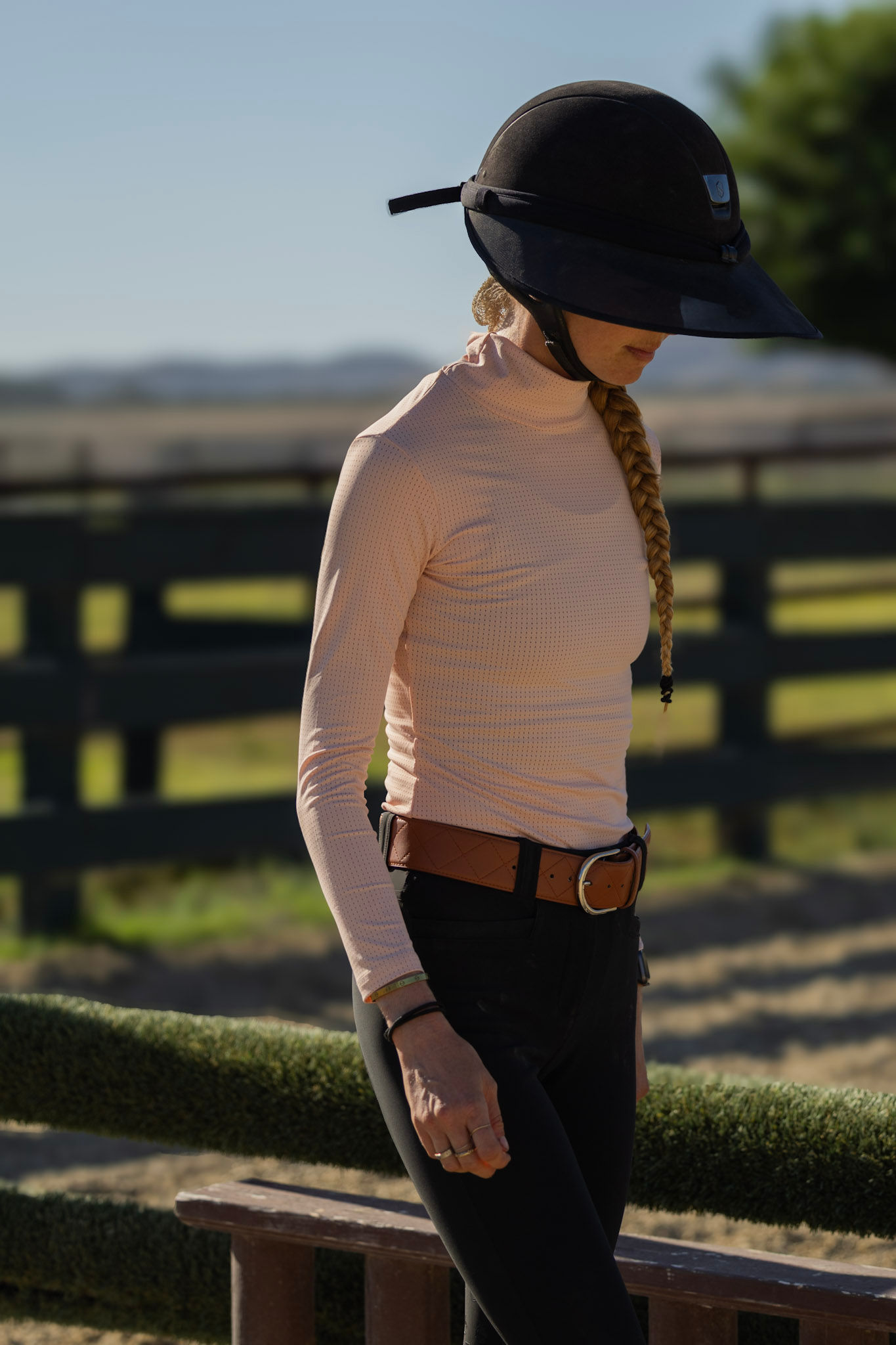 Princess Perforated Turtleneck Shirt