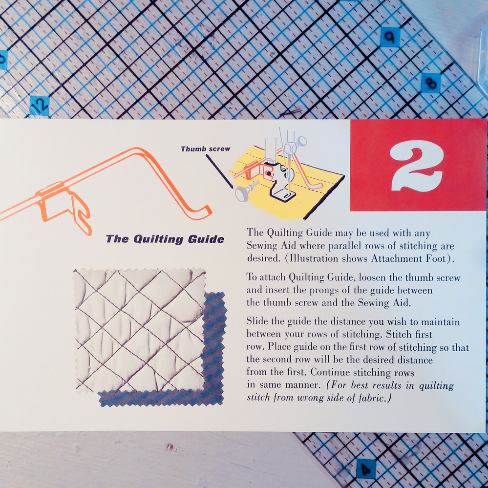 HOW TO Quilting Guide Foot