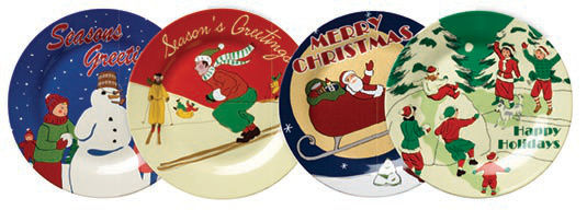 Retro Christmas Illustrations