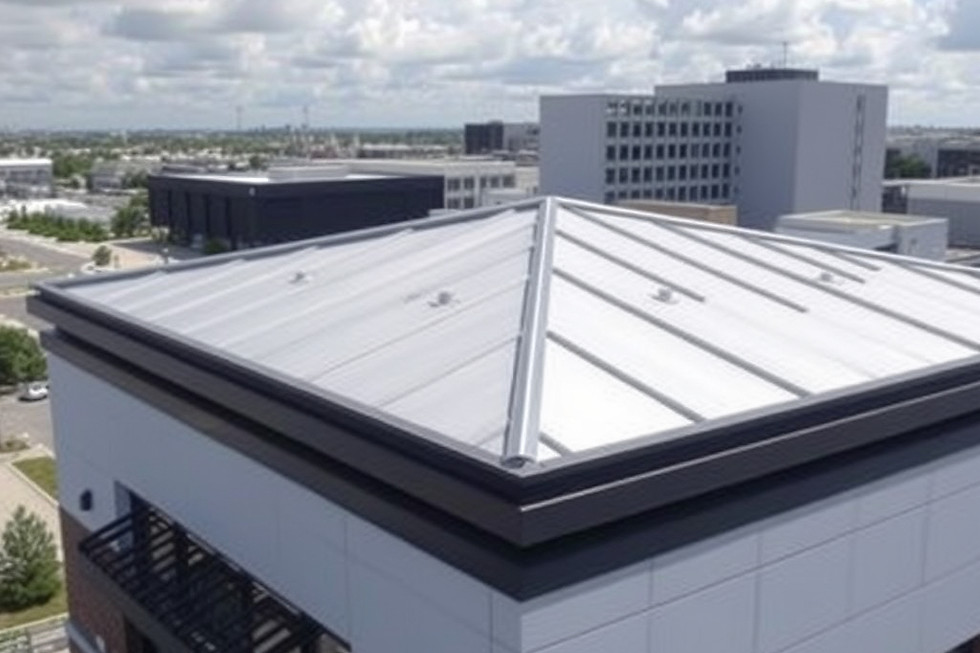 Commercial Roof Soft Wash