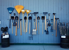 outils de jardinage
