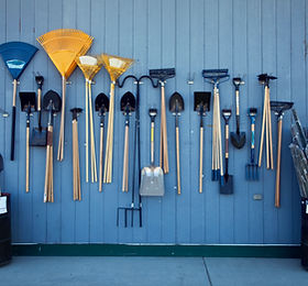 Garden Tools Display